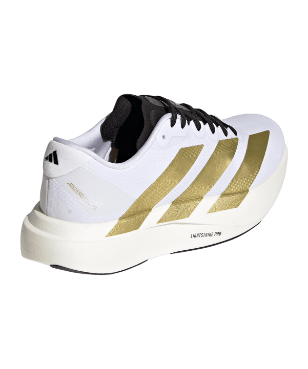 adidas Damen Adizero EVO SL Woven Laufschuh Weiß - weiss
