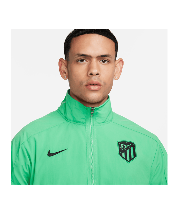 Nike Atletico Madrid Anthem Jacke Grün F363 - gruen