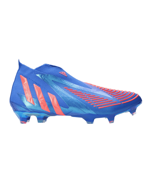 adidas Predator EDGE+ FG Sapphire Edge Blau Rot - blau