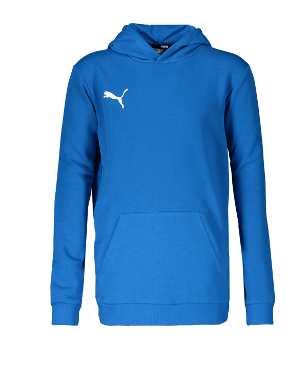 PUMA teamGOAL 23 Casuals Hoody Kids Blau F02 - blau