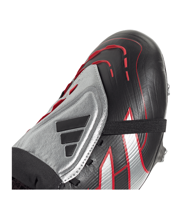 adidas Predator Elite FT Leather FG Obsidian Strike Schwarz - schwarz