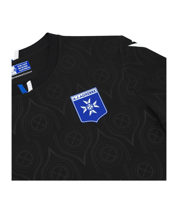 Macron AJ Auxerre Trikot Away 2025/2026 Schwarz - schwarz