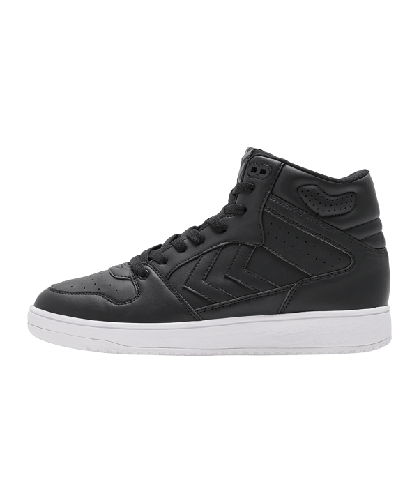 Hummel St. Power Play Mid Sneaker Schwarz F2001 - schwarz