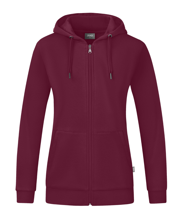 JAKO Organic Kapuzenjacke Damen Braun F130 - braun
