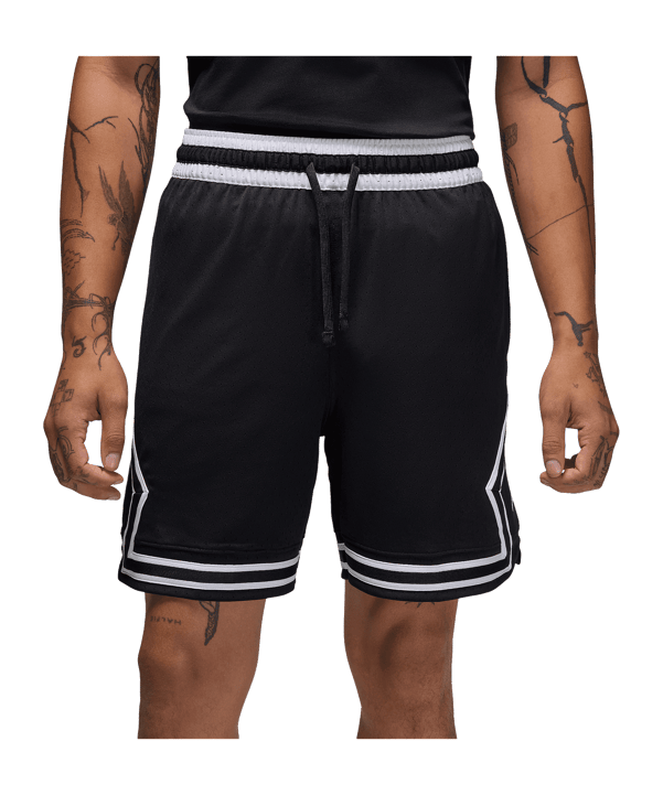 Jordan Sport Mesh Diamond Korte broek Zwart K010 - zwart
