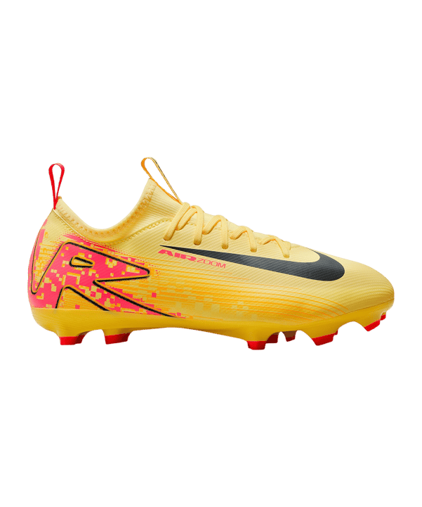 Nike Jr Air Zoom Mercurial Vapor XVI Academy FG/MG Mbappe Signature Kids Orange Blau F800 - orange