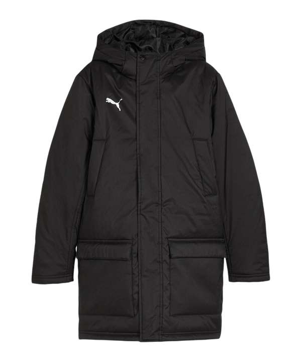 PUMA teamFINAL Winterjacke Kids Schwarz F03 - schwarz