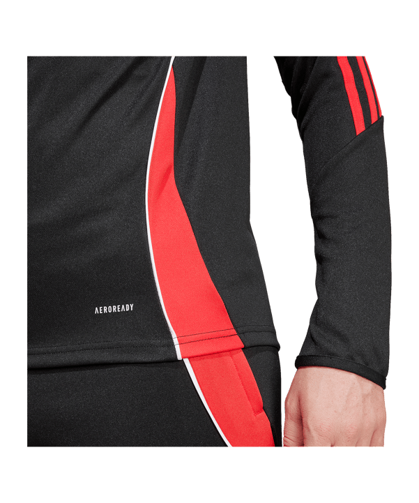 adidas Tiro 24 Sweatshirt Damen Schwarz - schwarz