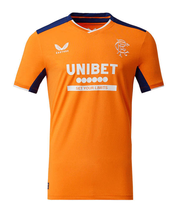 Castore Glasgow Rangers Trikot 3rd 2022/2023 Orange - orange
