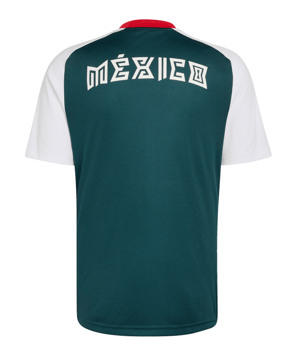 adidas FMF Mexiko Prematch Trikot Away WM 2026 Grün - gruen