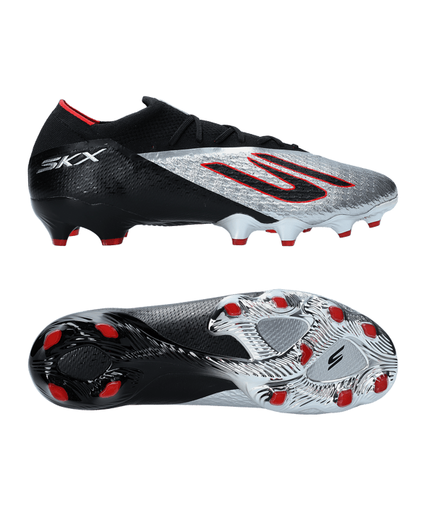 Skechers SKX 2 Elite FG Chrome Schwarz FBKSL - schwarz