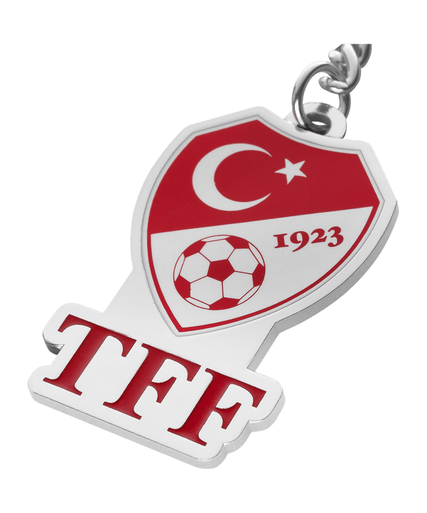 TFF Türkei Schlüsselanhänger Rot - rot