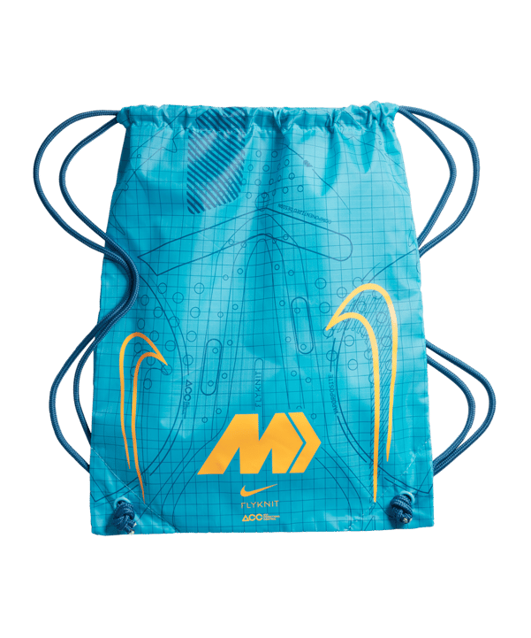 Nike Mercurial Vapor XIV Blueprint Elite FG Blau Orange F484 - blau