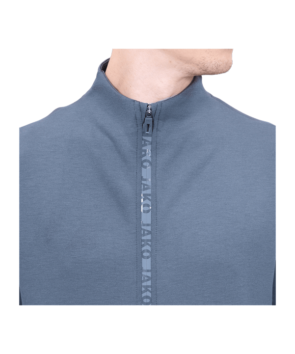 JAKO Pro Casual Jacke Blau F445 - blau