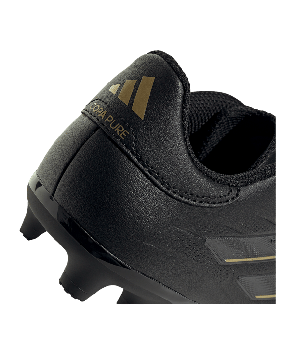 adidas COPA Pure 2 League FG Kids Dark Spark Schwarz Grau - schwarz