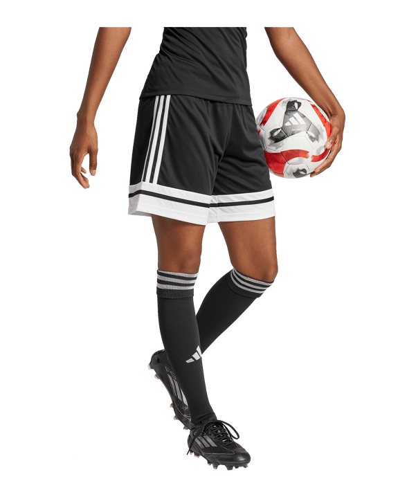 adidas Squadra 25 Short Damen Schwarz - schwarz