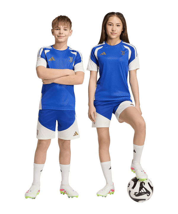 adidas Juventus Turin Short Tiro26 Competition Kids Blau - blau
