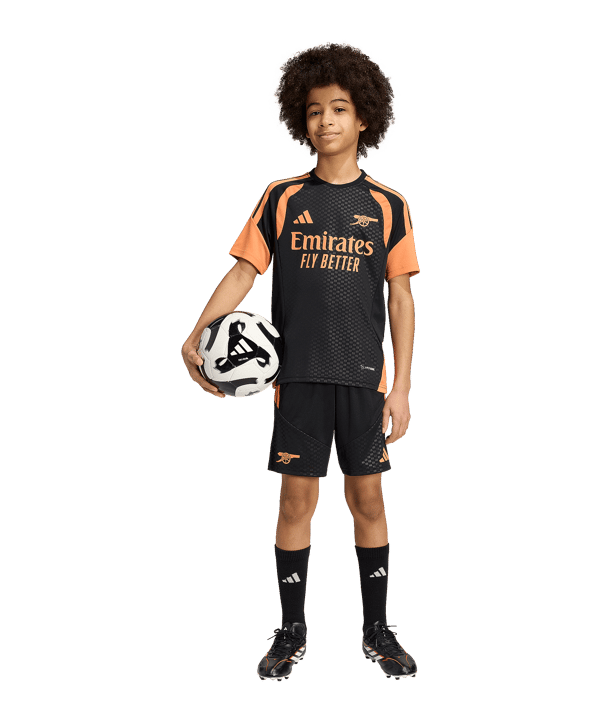 adidas FC Arsenal London Tiro Short Kids Schwarz