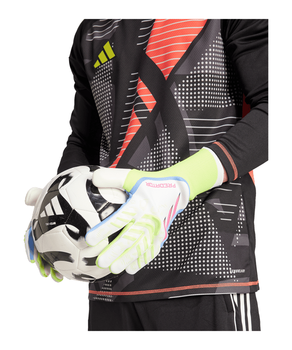adidas Predator Pro Celestial Victory Torwarthandschuhe Weiß