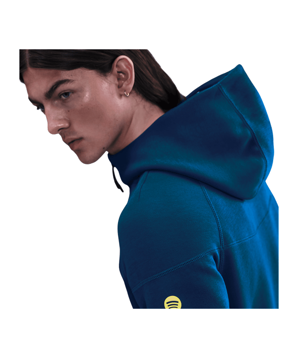 Nike FC Barcelona NSW Fleece Kapuzenjacke Blau F432 - blau