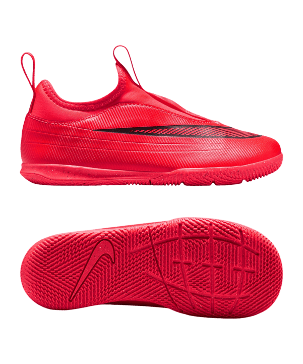 Nike Jr. Air Zoom Mercurial Vapor XVII Club IN Break'Em Bambini Rosso C600 - rosso