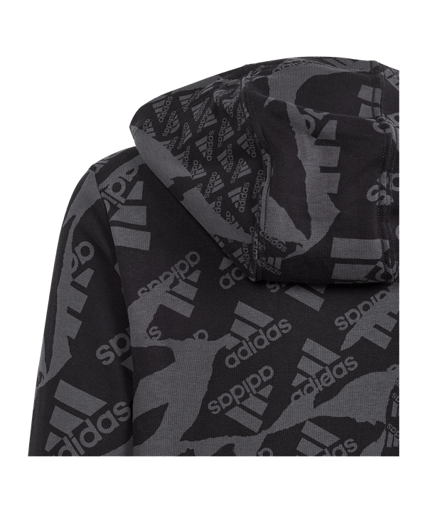 adidas Hoody Kids Schwarz - schwarz