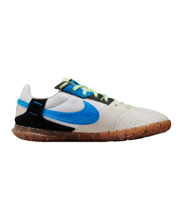 Nike Jr Streetgato IC Halle Kids Weiss Blau F143 - weiss