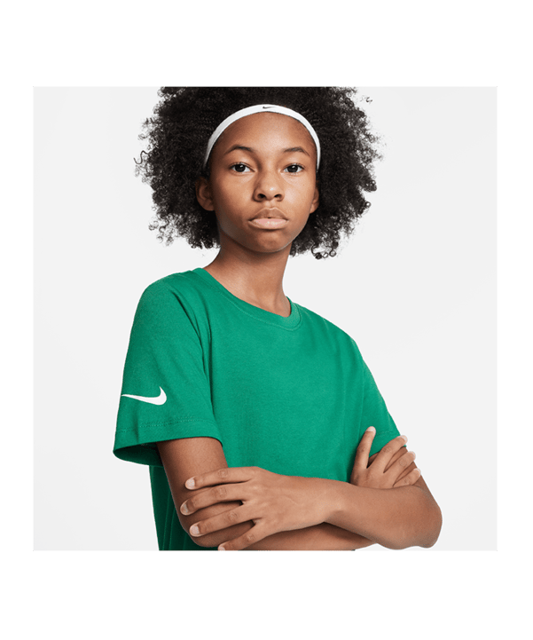 Nike Park 20 T-Shirt Kids Grün Weiss F302 - gruen