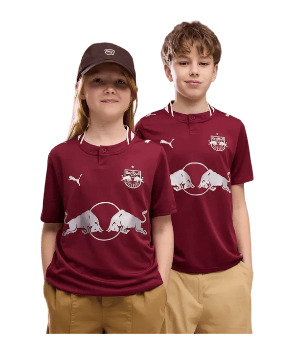 PUMA Red Bull Salzburg Replica Trikot Away 2026/2027 Kids Rot F02 - rot