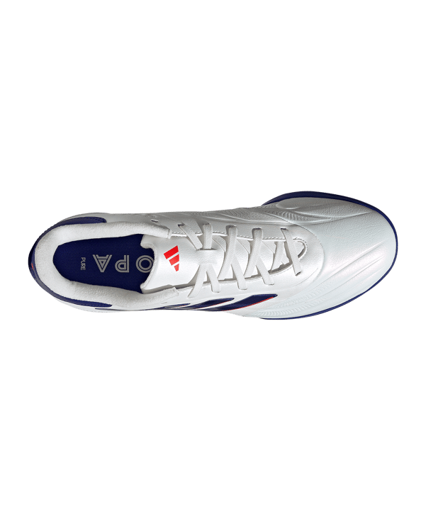 adidas COPA Pure 2 League TF Advancement  blanc bleu - blanc