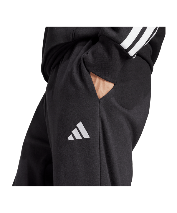 adidas Essentials Feel Cozy Jogginghose Schwarz - schwarz