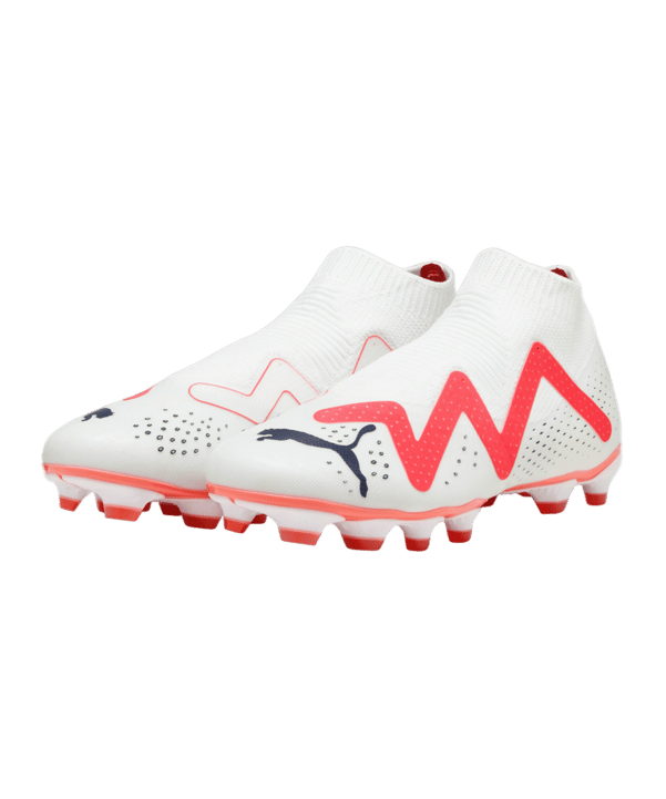 PUMA FUTURE Match+ LL FG/AG Breakthrough Weiss Rot Schwarz F01 - weiss