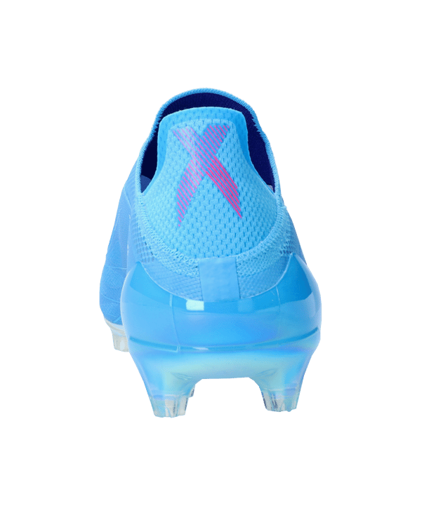 adidas X SPEEDFLOW+ AG Sapphire Edge Blau Pink Weiss - blau