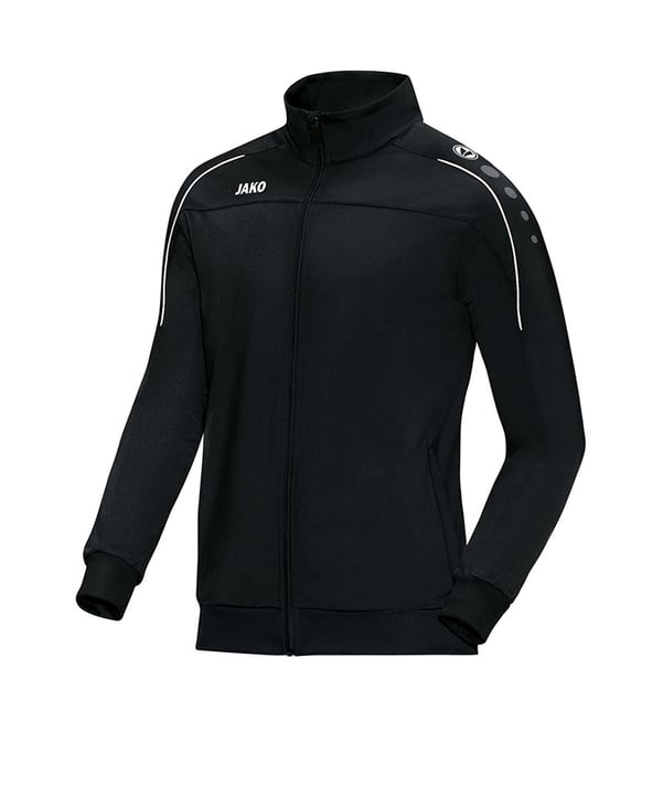 JAKO Classico Polyesterjacke Kids Schwarz F08 - schwarz