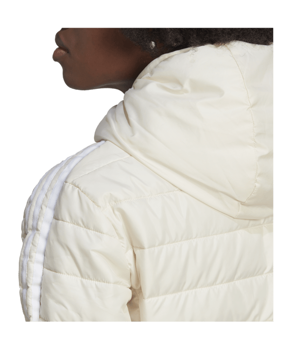 adidas Originals Puffer Jacke Damen Beige - weiss