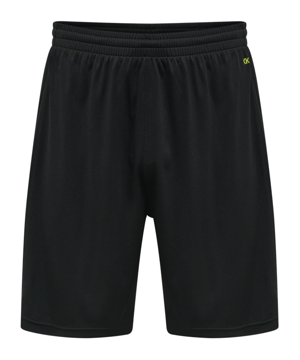 Hummel hmlCORE XK Poly Short Schwarz Grün F2096 - schwarz