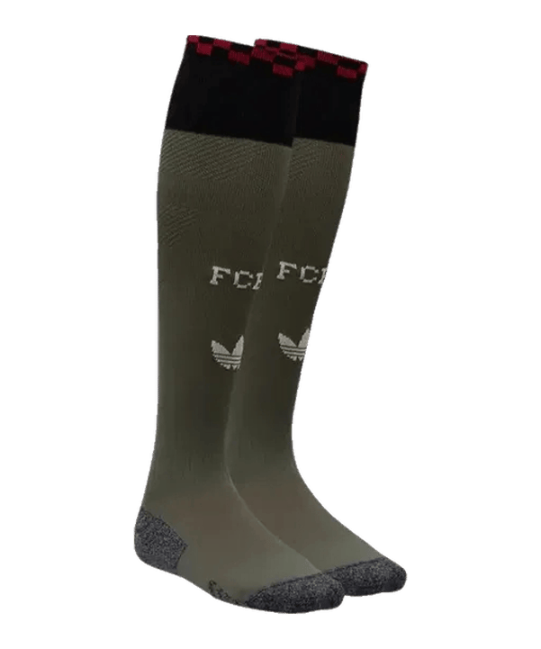adidas FC Bayern München Strumpfstutzen 3rd 2025/2026 Grün - gruen