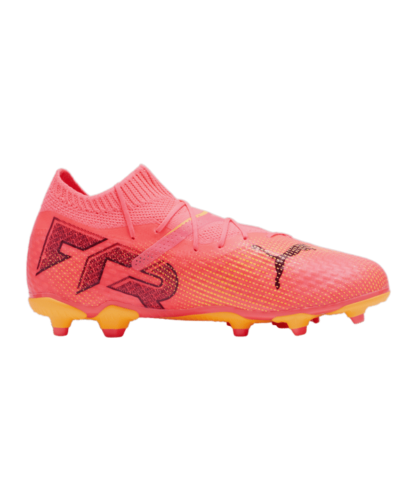 PUMA FUTURE 7 Pro FG/AG Jr Kids The Forever Faster Rosa Schwarz F03 - rosa