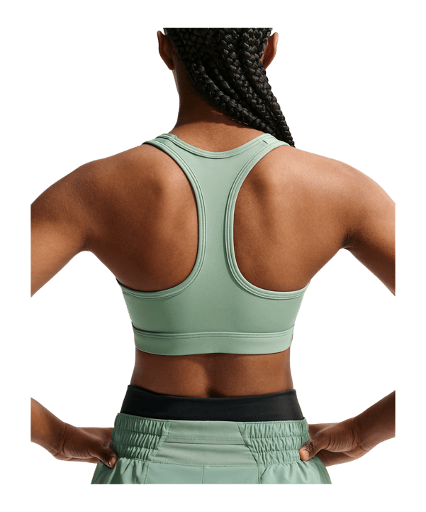Nike Swoosh Medium Support Sport-BH Damen Grün F007