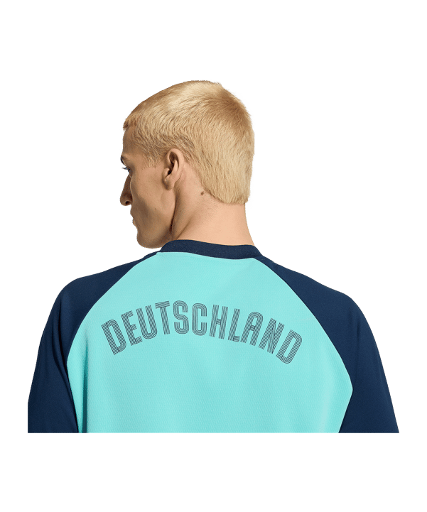 adidas DFB Deutschland Prematch Sweatshirt WM 2026 Türkis - tuerkis