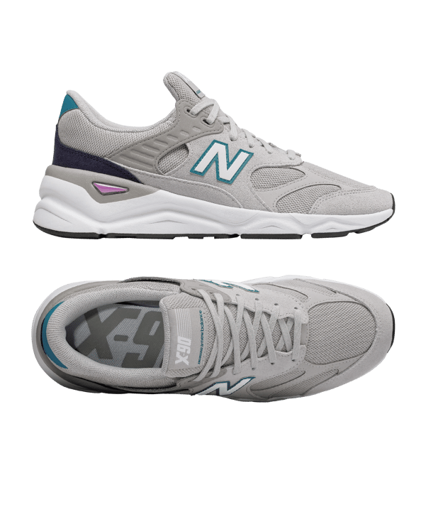 New Balance X-90 Sneaker Grau F12 - grau