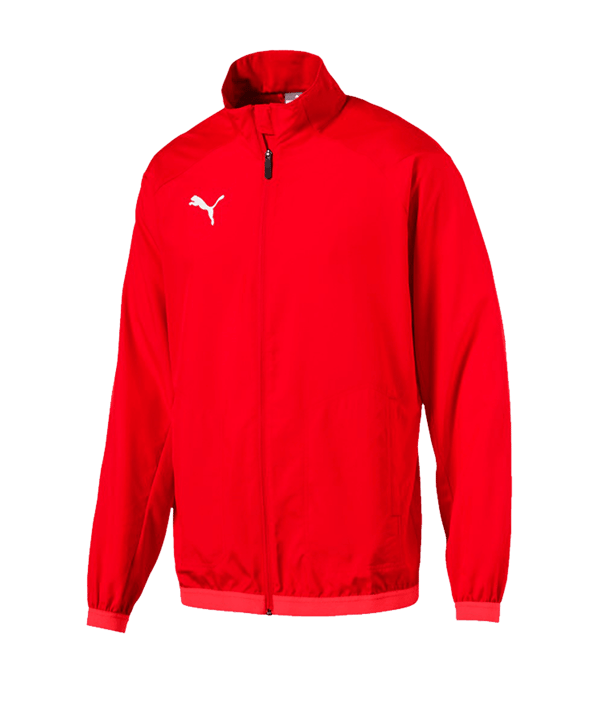 PUMA LIGA Sideline Jacket Jacke Rot Weiss F01 - rot