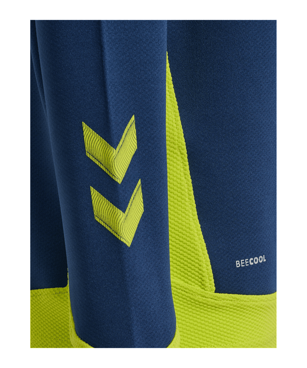 Hummel hmlLEAD HalfZip Sweatshirt Kids Blau F7642 - blau