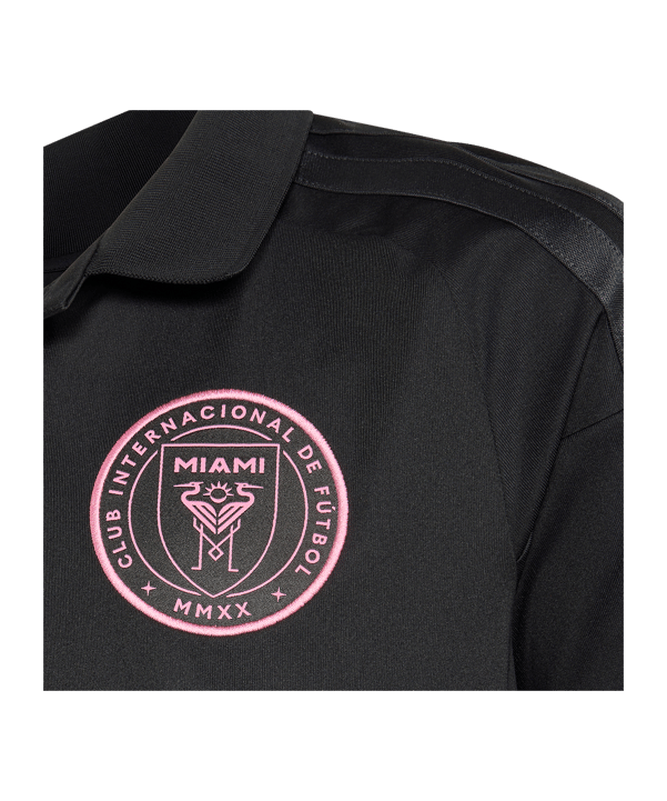 adidas Inter Miami Messi Trikot Away 2026/2027 Kids Schwarz - schwarz