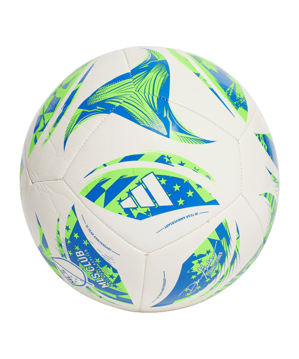 adidas MLS Club Trainingsball Weiss - weiss