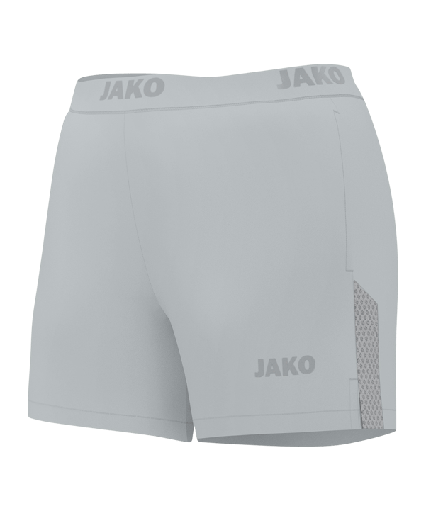 JAKO Power Laufshort Damen Grau F522 - grau