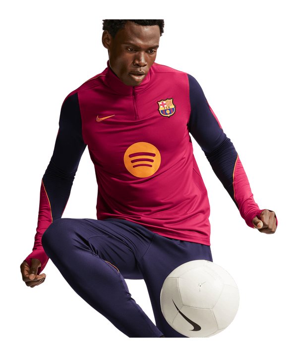 Nike FC Barcelone Strike Drilltop Rouge C621 - rouge