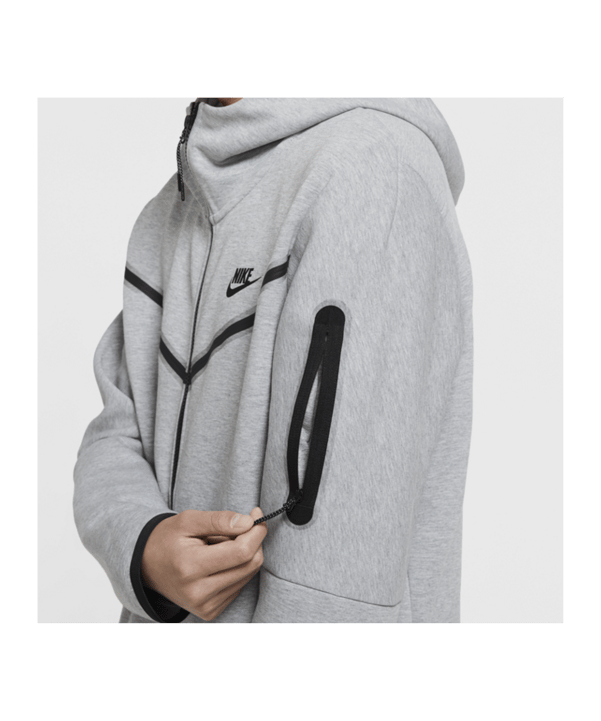 Nike Tech Fleece Windrunner Grau F063 - grau
