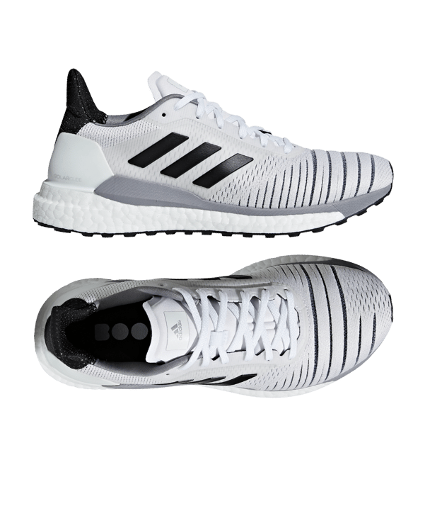 adidas Solar Glide Running Damen Weiss Grau - grau