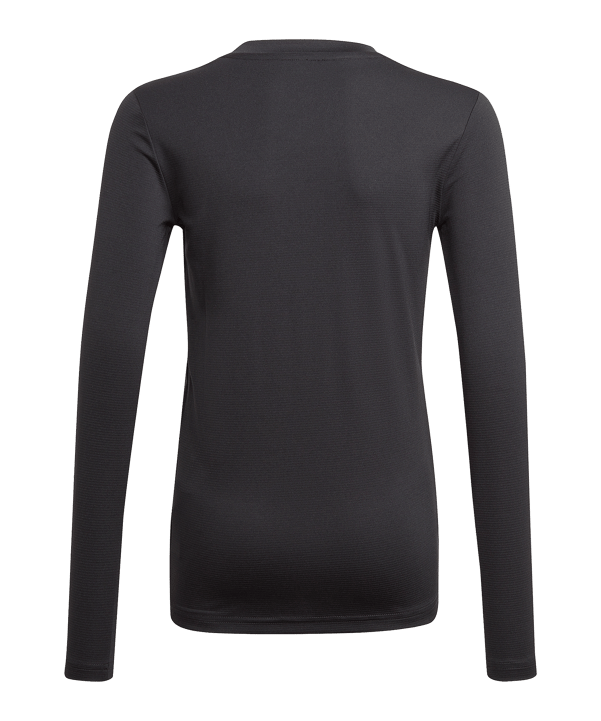 adidas Team Base Top langarm Kids Schwarz - schwarz